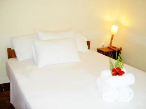 A bed or beds in a room at Mat Old Town Apartments A