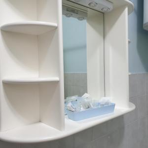 Vonios kambarys apgyvendinimo įstaigoje Blue apartman
