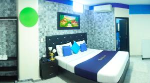 Postel nebo postele na pokoji v ubytování Hotel Luna Azul