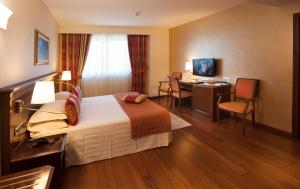 TV o dispositivi per l'intrattenimento presso Hotel Calissano