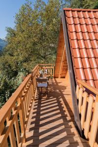 Balkón nebo terasa v ubytování Glamping Tinka + 5 fotografií