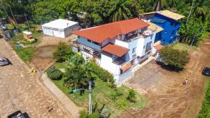 O edifício em que o apart-hotel se localiza