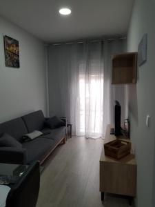 Posezení v ubytování A casa de Mateo