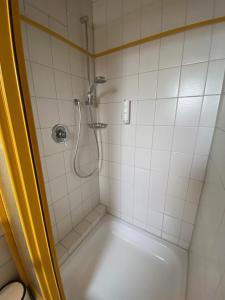 Koupelna v ubytování Hotel in den Herrnwiesen