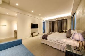 TV/trung tâm giải trí tại 礁溪320山館 Jiaoxi Shanguan B&B