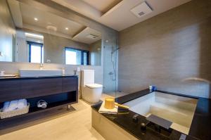 Phòng tắm tại 礁溪320山館 Jiaoxi Shanguan B&B