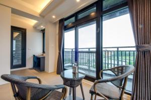 Ban công/sân hiên tại 礁溪320山館 Jiaoxi Shanguan B&B