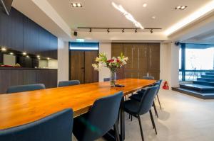 Khu vực ghế ngồi tại 礁溪320山館 Jiaoxi Shanguan B&B