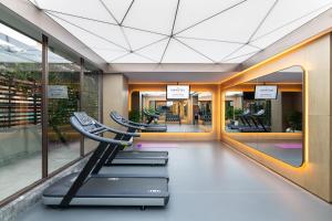 Фитнес-центр и/или тренажеры в Novotel Xi'an The Bell Tower