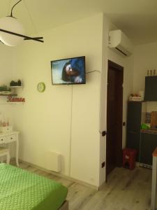 TV a/nebo společenská místnost v ubytování Romeo