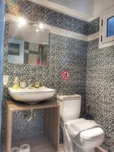 A bathroom at Panorama Hotel - Restaurant