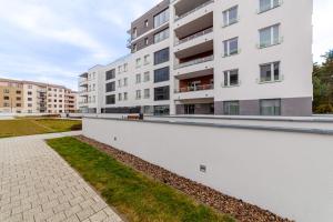 Budynek, w którym mieści się apartament