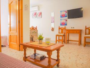 Televízia a/alebo spoločenská miestnosť v ubytovaní ConilPlus apartments AZORIN II