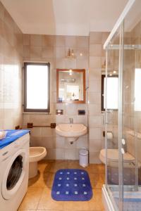 Ett badrum på Casa Margherita