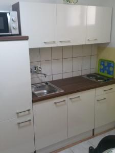 Η κουζίνα ή μικρή κουζίνα στο Studio Apartman *** Mara