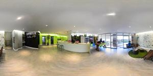 Fitness centrum a/nebo fitness zařízení v ubytování ibis Styles Curitiba Centro Civico