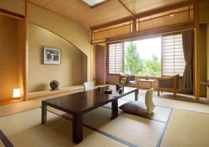 Posezení v ubytování Sasakura onsen Ryuunso