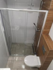 Phòng tắm tại Apartamenty Lawendowy Zakątek 2
