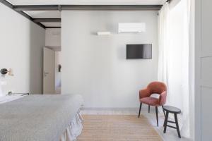 Postel nebo postele na pokoji v ubytování Saint Peter Elegant and Charming Apartment
