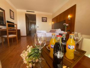Nápoje v ubytování Hotel Montera Plaza