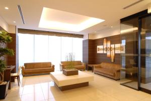 Posezení v ubytování AB Hotel Isesaki