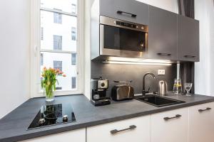 Dapur atau dapur kecil di A Prague Apartments - Lesser Town