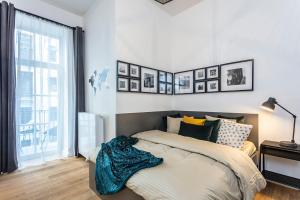 Katil atau katil-katil dalam bilik di A Prague Apartments - Lesser Town