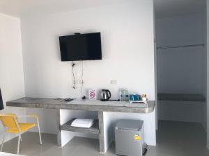 TV a/nebo společenská místnost v ubytování SiRi Resort