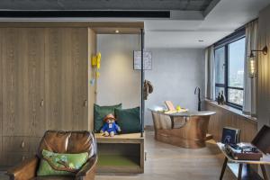 Posezení v ubytování Treehouse Hotel London