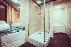 Koupelna v ubytování Hotel Vivaldi