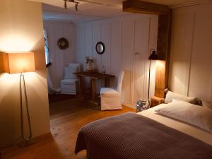 Postel nebo postele na pokoji v ubytování B&B Bären
