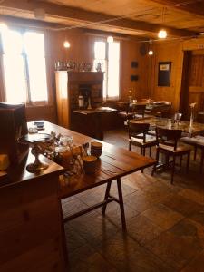 Posezení v ubytování B&B Bären
