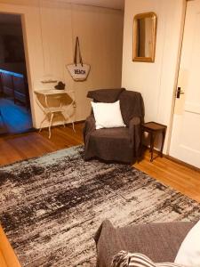 Posezení v ubytování B&B Bären