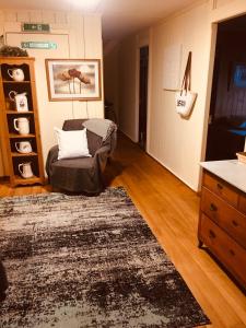 Posezení v ubytování B&B Bären