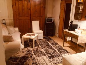 Kuchyň nebo kuchyňský kout v ubytování B&B Bären