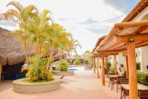 Zahrada ubytování Sarana Praia Hotel