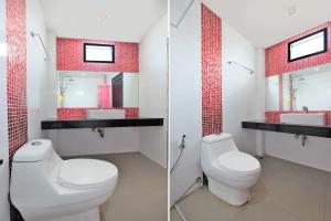 Koupelna v ubytování Tina Boutique Resort
