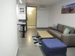 Posezení v ubytování Berilo Deluxe Apartahotel