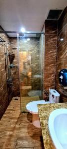 Koupelna v ubytování Hoàng Gia Hotel Côn Đảo