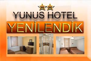 Ein Bett oder Betten in einem Zimmer der Unterkunft Yunus Hotel