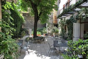 Zahrada ubytování Albergo Accademia