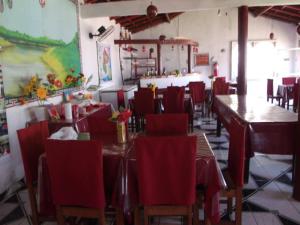 Restaurace v ubytování Pousada dos Corações