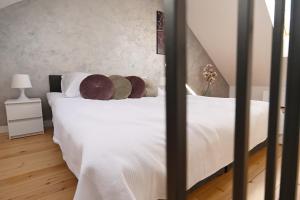 Postel nebo postele na pokoji v ubytování Apartament Nadmorskie Wzgórze