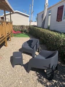 维亚斯Mobilhome Vias plage dans Camping的相册照片