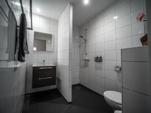 Koupelna v ubytování B&B bij de 3 linden
