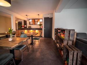 Kuchyň nebo kuchyňský kout v ubytování B&B bij de 3 linden