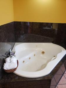 Providencia Motel tesisinde bir banyo