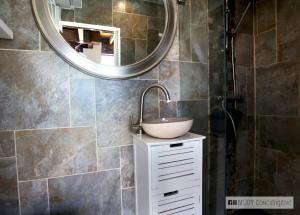 Koupelna v ubytování La Villa Stella **** + 23 fotografií