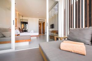 Posezení v ubytování G Hua Hin Resort & Mall