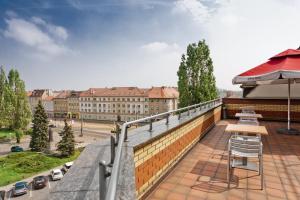 Balcó o terrassa a Qubus Hotel Gorzów Wielkopolski